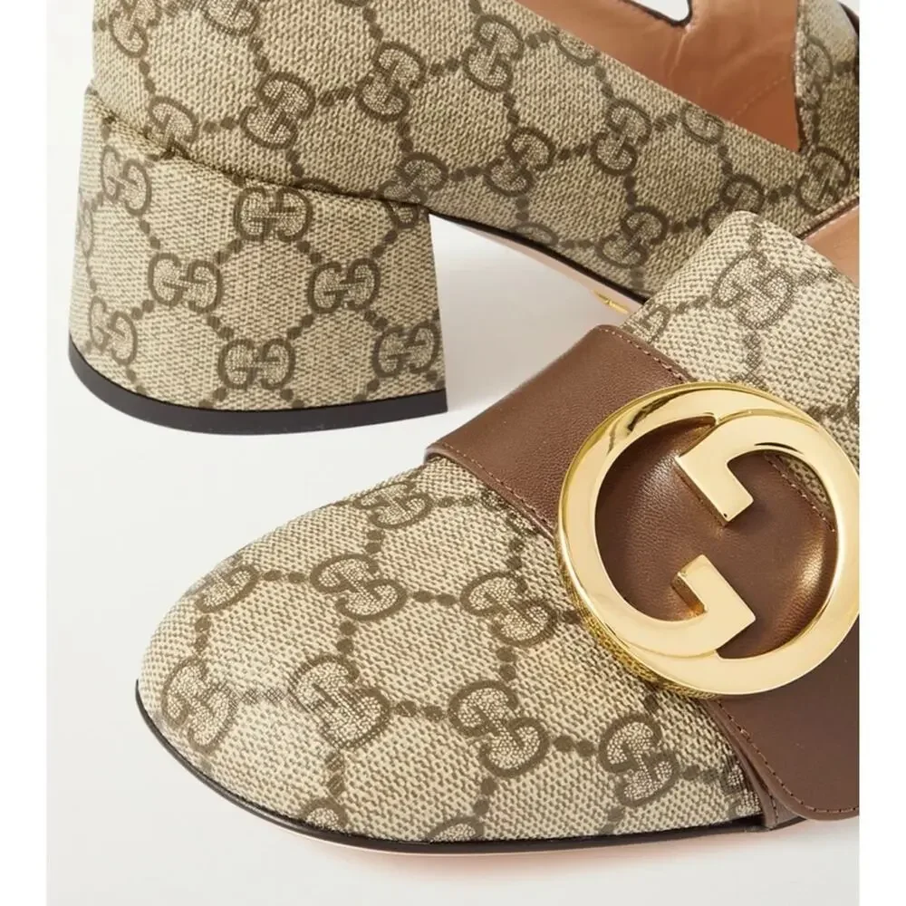 GUCCI Blondie GG logo supreme pumps heels